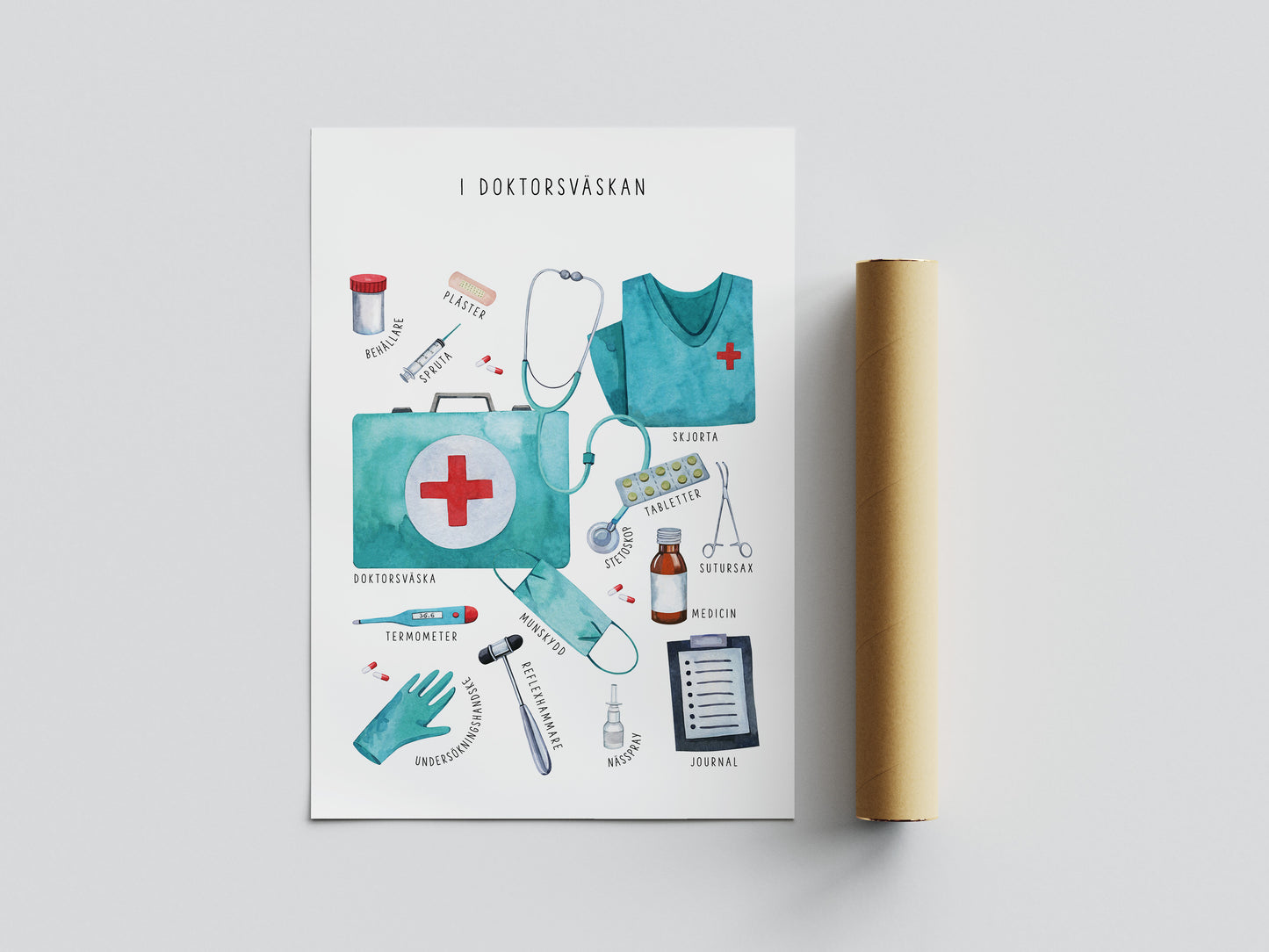 Pedagogisk poster: I doktorsväskan
